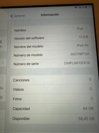 Apple iPad Air Bianco