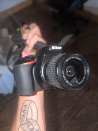 Cámara Nikon D3500 Negra