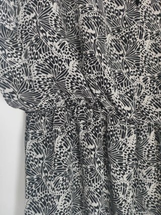 Vestido Mango estampado mariposas