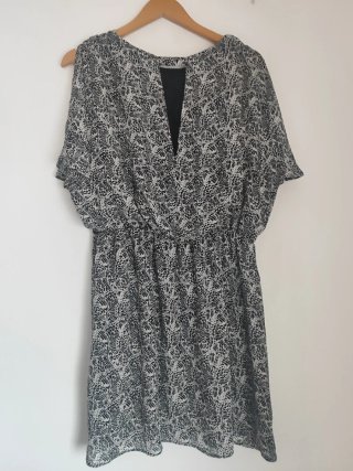 Vestido Mango estampado mariposas