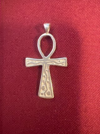 Colgante Cruz Egipcia Plata 925