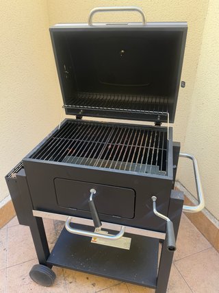 Barbacoa Carbón Naterial Negra