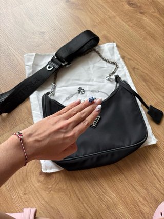Bolso Negro Nylon