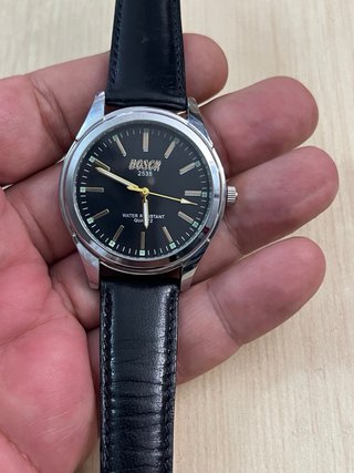 Reloj Bosch 2535 Cuarzo Hombre Negro/Plata