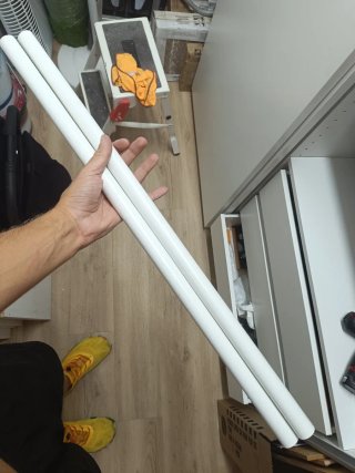 Barras armario PAX Ikea 75cm