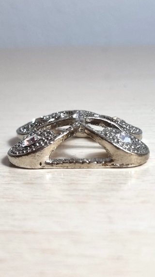 Kit Cintura Gioiello Strass DIY Argento