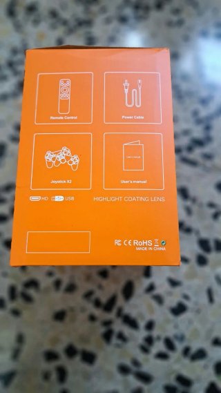 Proyector Blanco de juegos