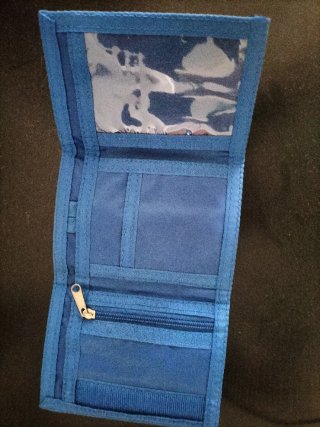 Cartera Real Madrid azul