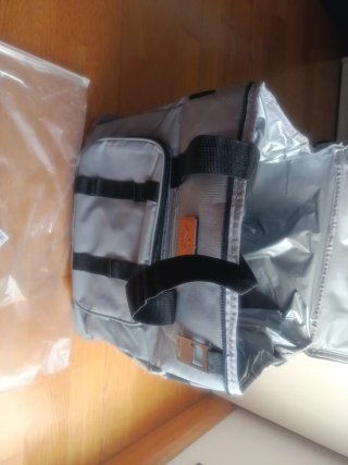 Nevera plegable gris