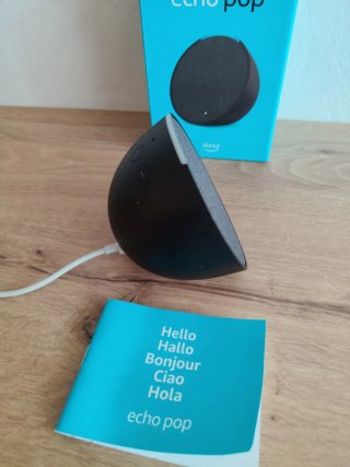 Amazon Echo Pop Alexa Nero