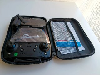 Dron E88Pro Plegable Doble Cámara +Mando+maletin