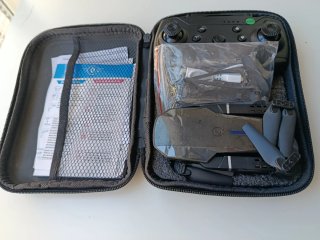 Dron E88Pro Plegable Doble Cámara +Mando+maletin