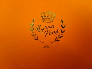 Caja Tocador Myrna Pons Perfume y Espejo
