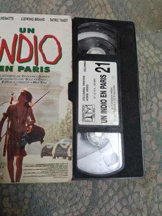 Un Indio en París VHS