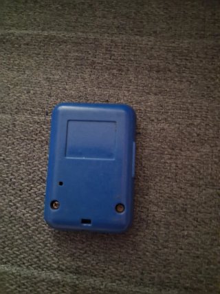 Mando de garaje azul 4 botones