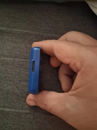 Mando de garaje azul 4 botones
