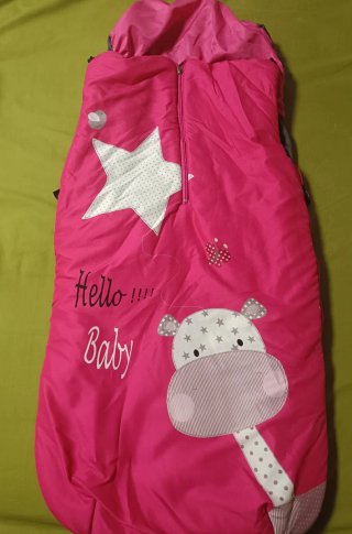 Funda para silla de paseo rosa