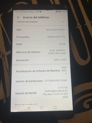 Huawei Mate 10 Nero