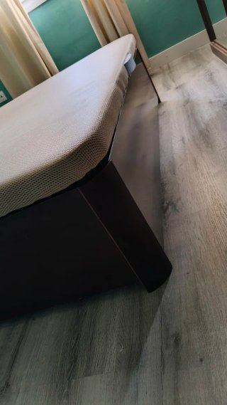 Canapé 150cm tela y madera