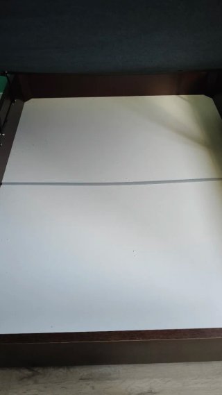 Canapé 150cm tela y madera