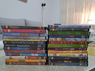 Lote Películas DVD Infantiles Disney Pixar