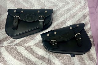 Alforjas para moto negro