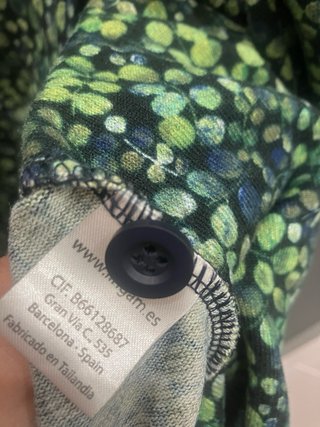 Vestido camisero manga larga Lingam