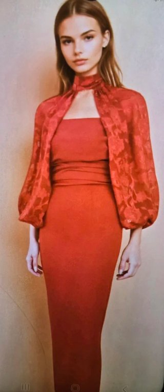 Vestido de fiesta sin tirantes