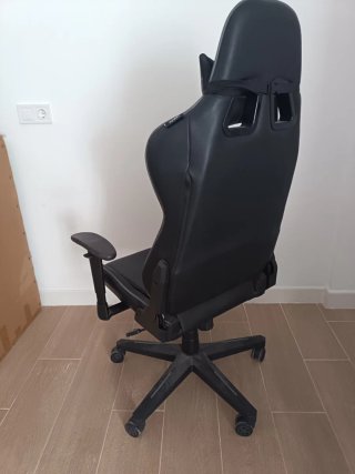 Silla Gaming Hbada Negra y Gris