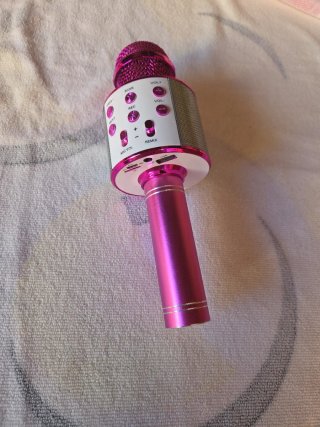 Micrófono Karaoke Rosa