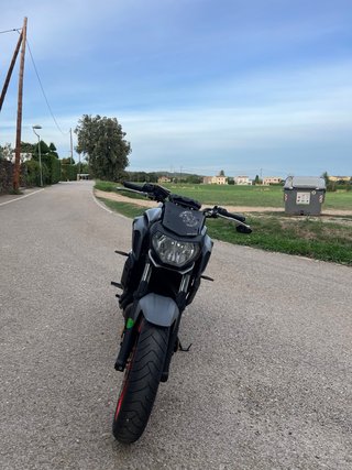 Yamaha MT-07 Negra