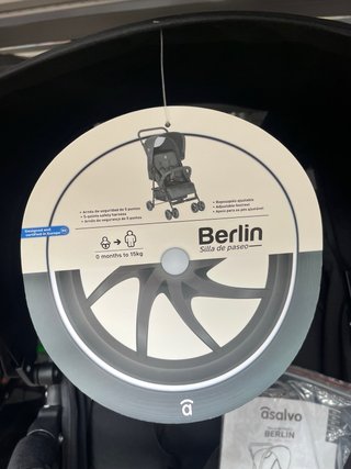 Silla de paseo Asalvo Berlin 0-15kg