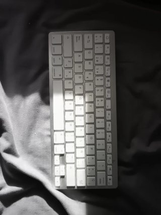 Teclado Inalámbrico OMOTON Verde/Blanco