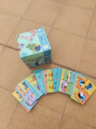 Dominó infantil Djeco animales 28 piezas
