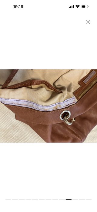 Bolso Piel Marrón Vintage Jimmy Choo