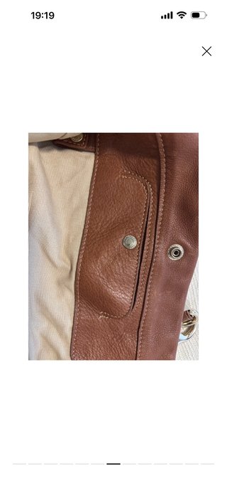 Bolso Piel Marrón Vintage Jimmy Choo