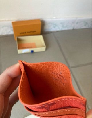 Portatessere Louis Vuitton Tennis Arancione