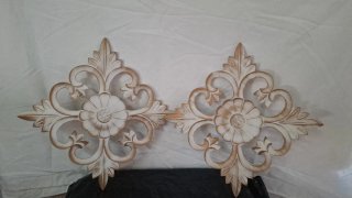 Decoración de pared floral