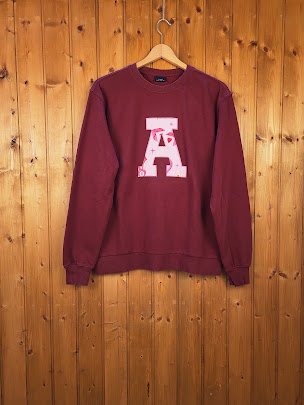 Sudadera Letman personalizada letra A