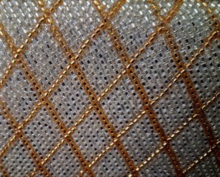 Bolso de fiesta dorado y plateado