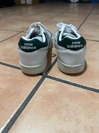 New Balance 480 Blancas/Verde - Talla 43