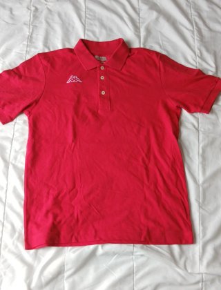 Polo Kappa Rojo Talla M