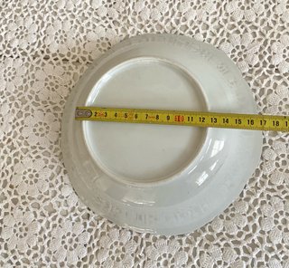 Ensaladera Antigua Porcelana Frutas
