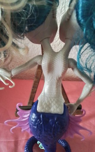 Muñeca Monster High Dos Cabezas Sirena