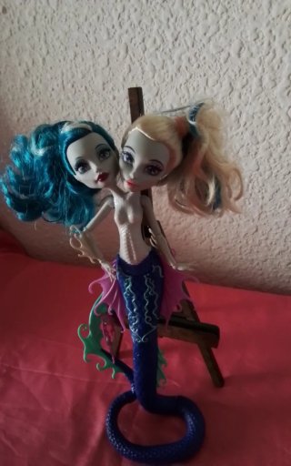 Muñeca Monster High Dos Cabezas Sirena