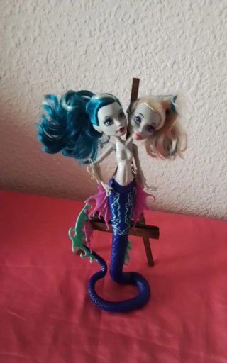 Muñeca Monster High Dos Cabezas Sirena