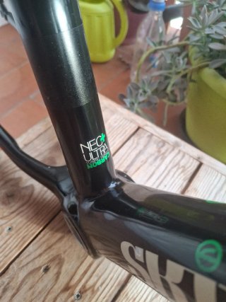 Cuadro Commençal Skin Carbono 26" Talla L