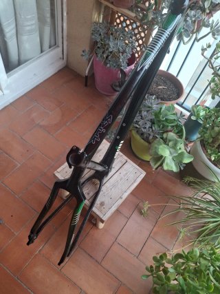Cuadro Commençal Skin Carbono 26" Talla L