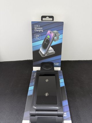 Cargador Inalámbrico 3 en 1 15W