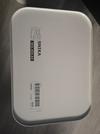 2 Cajas Metálicas Blancas